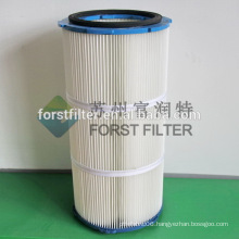 FORST Aluminum Dust Collector Designed Powder Filter Cartridge